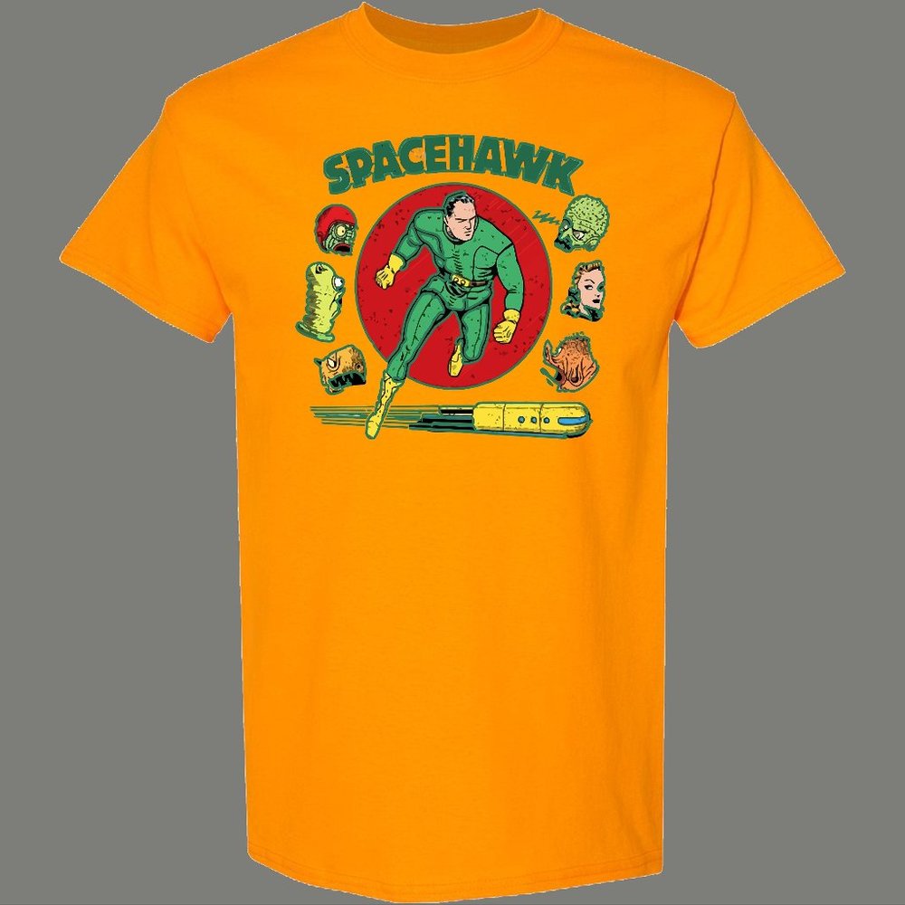Space Hawk Comic Shirt